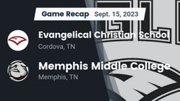 Recap: Evangelical Christian School vs. Memphis Middle College  2023