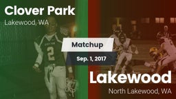 Matchup: Clover Park High vs. Lakewood  2017
