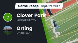 Recap: Clover Park  vs. Orting  2017