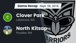 Recap: Clover Park  vs. North Kitsap  2018