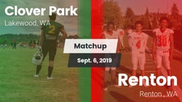 Matchup: Clover Park High vs. Renton   2019