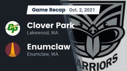 Recap: Clover Park  vs. Enumclaw  2021