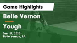 Belle Vernon  vs Yough  Game Highlights - Jan. 27, 2020