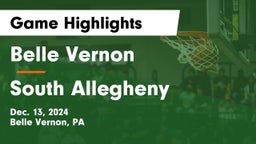 Belle Vernon  vs South Allegheny  Game Highlights - Dec. 13, 2024
