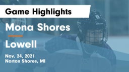Mona Shores  vs Lowell  Game Highlights - Nov. 24, 2021