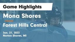 Mona Shores  vs Forest Hills Central  Game Highlights - Jan. 21, 2022