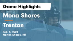 Mona Shores  vs Trenton  Game Highlights - Feb. 5, 2022