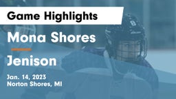 Mona Shores  vs Jenison   Game Highlights - Jan. 14, 2023