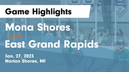 Mona Shores  vs East Grand Rapids  Game Highlights - Jan. 27, 2023