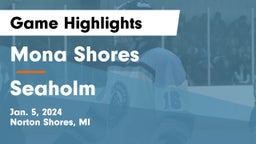 Mona Shores  vs Seaholm  Game Highlights - Jan. 5, 2024