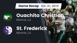 Recap: Ouachita Christian  vs. St. Frederick  2019