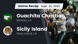 Recap: Ouachita Christian  vs. Sicily Island  2020