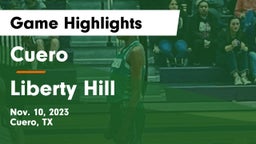 Cuero  vs Liberty Hill  Game Highlights - Nov. 10, 2023