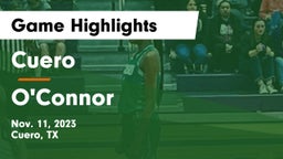 Cuero  vs O'Connor  Game Highlights - Nov. 11, 2023