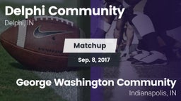 Matchup: Delphi Community Hig vs. George Washington Community  2017