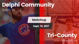 Matchup: Delphi Community Hig vs. Tri-County  2017