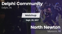 Matchup: Delphi Community Hig vs. North Newton  2017