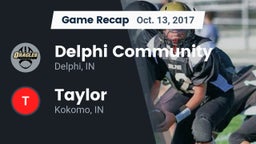 Recap: Delphi Community  vs. Taylor  2017