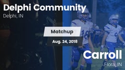 Matchup: Delphi Community Hig vs. Carroll  2018