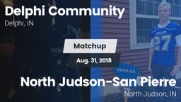 Matchup: Delphi Community Hig vs. North Judson-San Pierre  2018