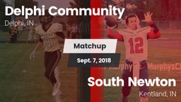 Matchup: Delphi Community Hig vs. South Newton  2018