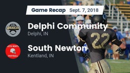 Recap: Delphi Community  vs. South Newton  2018