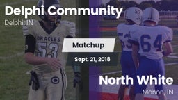 Matchup: Delphi Community Hig vs. North White  2018