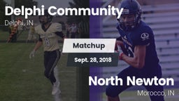 Matchup: Delphi Community Hig vs. North Newton  2018
