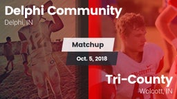 Matchup: Delphi Community Hig vs. Tri-County  2018