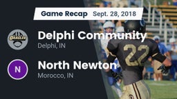 Recap: Delphi Community  vs. North Newton  2018