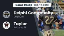 Recap: Delphi Community  vs. Taylor  2018