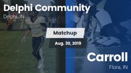 Matchup: Delphi Community Hig vs. Carroll  2019