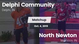 Matchup: Delphi Community Hig vs. North Newton  2019