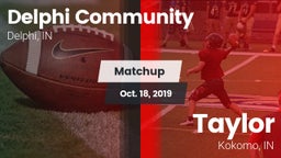 Matchup: Delphi Community Hig vs. Taylor  2019