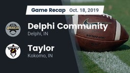 Recap: Delphi Community  vs. Taylor  2019
