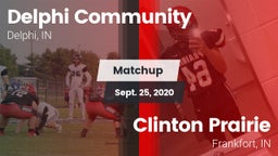 Matchup: Delphi Community Hig vs. Clinton Prairie  2020
