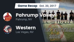 Recap: Pahrump Valley  vs. Western  2017