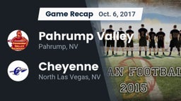 Recap: Pahrump Valley  vs. Cheyenne  2017