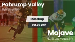 Matchup: Pahrump Valley High vs. Mojave  2017