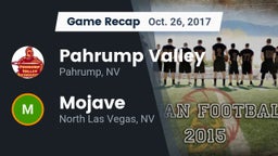 Recap: Pahrump Valley  vs. Mojave  2017