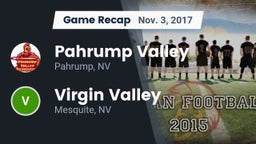 Recap: Pahrump Valley  vs. ****** Valley  2017