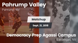 Matchup: Pahrump Valley High vs.  Democracy Prep Agassi Campus 2018
