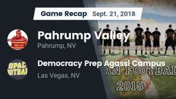 Recap: Pahrump Valley  vs.  Democracy Prep Agassi Campus 2018
