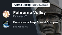 Recap: Pahrump Valley  vs.  Democracy Prep Agassi Campus 2023