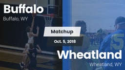 Matchup: Buffalo  vs. Wheatland  2018