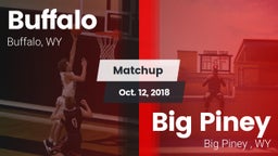 Matchup: Buffalo  vs. Big Piney  2018