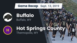 Recap: Buffalo  vs. Hot Springs County  2019