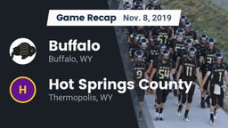 Recap: Buffalo  vs. Hot Springs County  2019