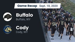 Recap: Buffalo  vs. Cody  2020
