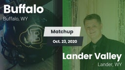 Matchup: Buffalo  vs. Lander Valley  2020